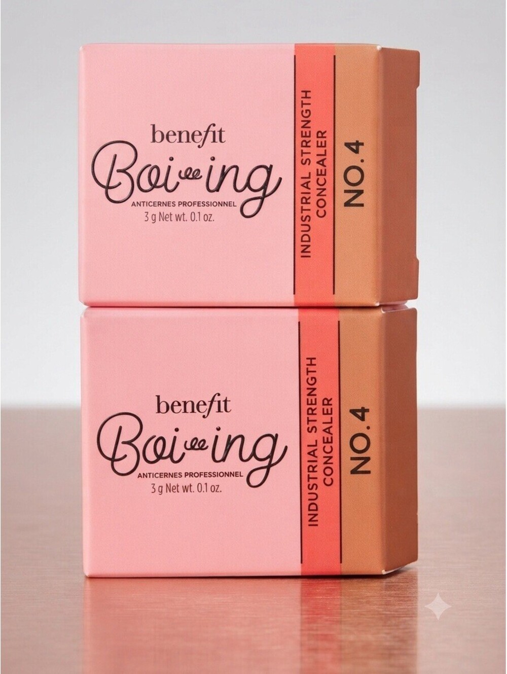 * Benefit Cosmetics Boi-ing Industrial Strength Concealer (No. 4) - Set of 2